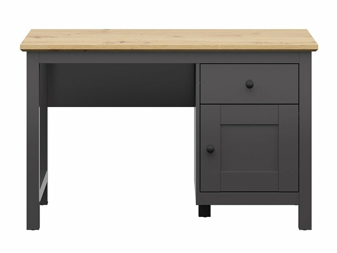 Bureau Sordoro 129 (Grafiet + Artisan eiken)