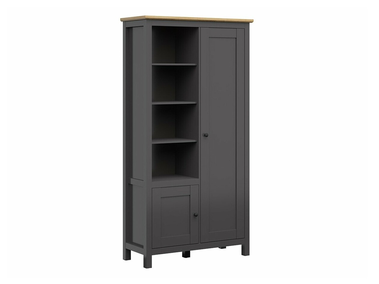 Kledingkast Sordoro 128 (Grafiet + Artisan eiken)