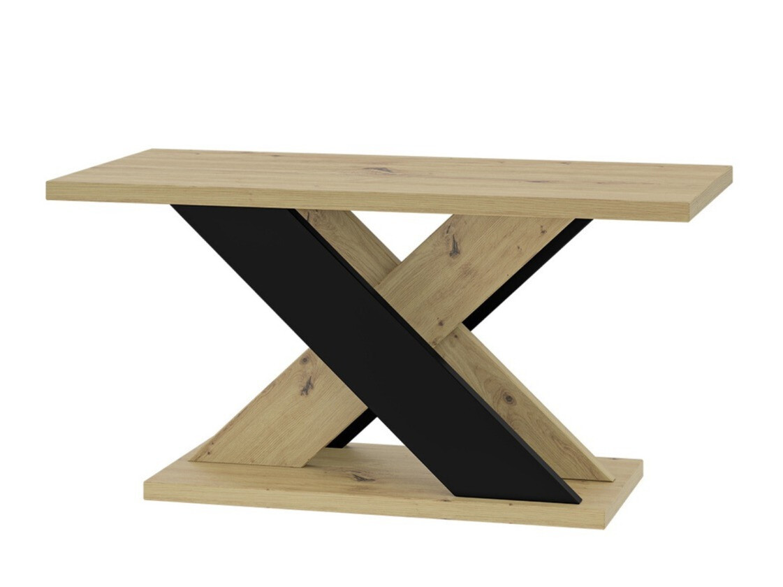 Salontafel Goodyear 116 (Artisan eiken + Zwart)