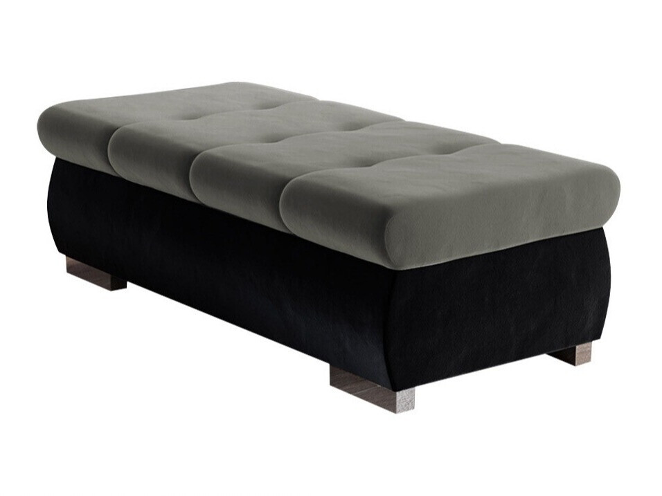 Gestoffeerde hocker Comfivo 123 (Magic Velvet 2219 + Magic Velvet 2217)