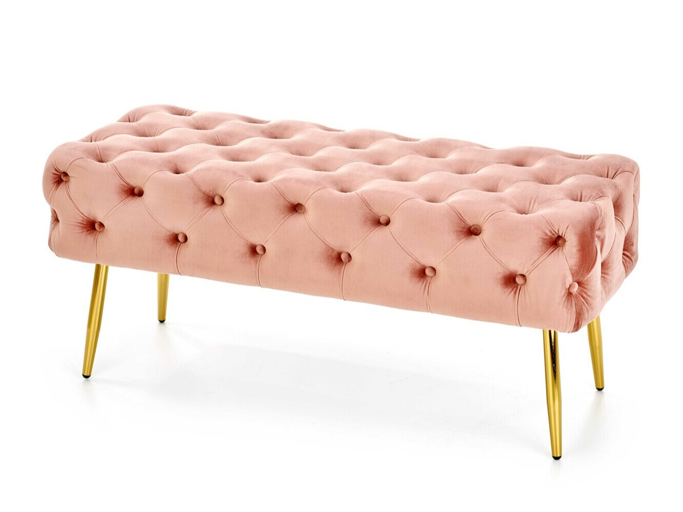 Gestoffeerde hocker Houston 1252 (Roze)