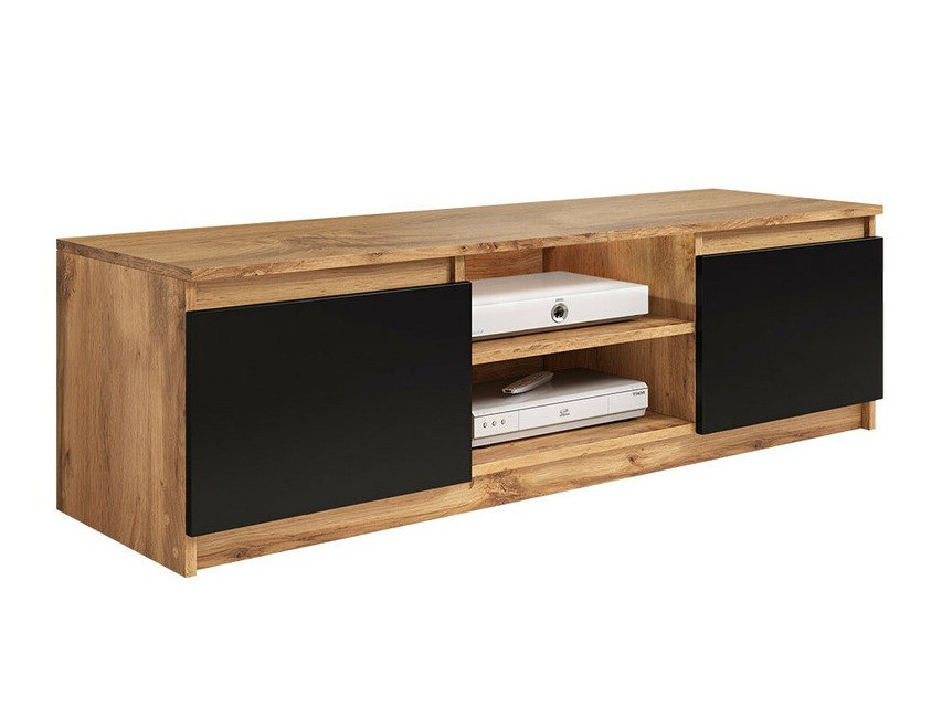 TV-meubel Sarasota 139 (Wotan eik + Grafiet)