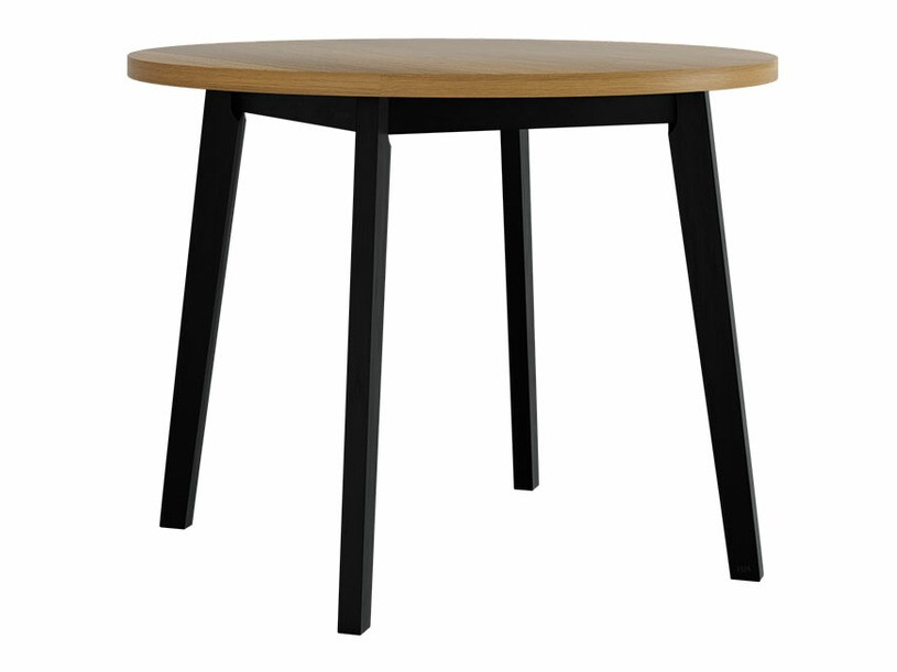 Eetkamerset Victorville 256 (Kleinzoon eik + Zwart)