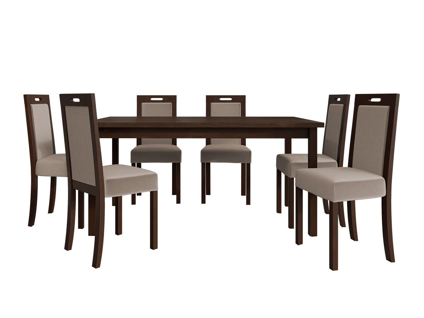 Eetkamerset Victorville 262 (Moer)