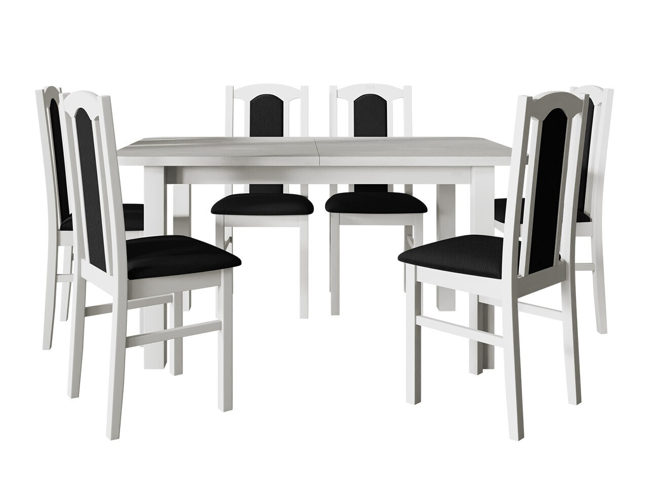 Eetkamerset Victorville 273 (Wit)