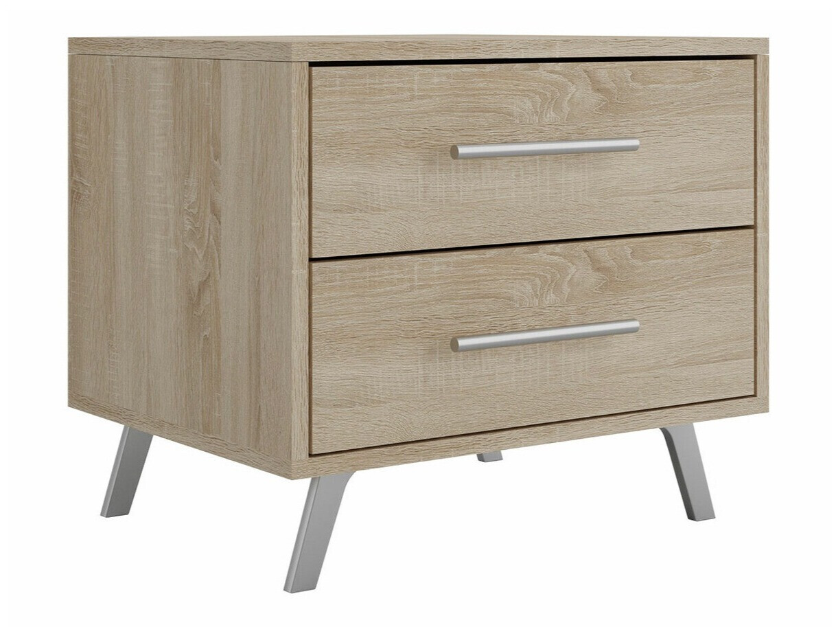Nachtkastje Dortivu 119 (Sonoma eik + Zilver)