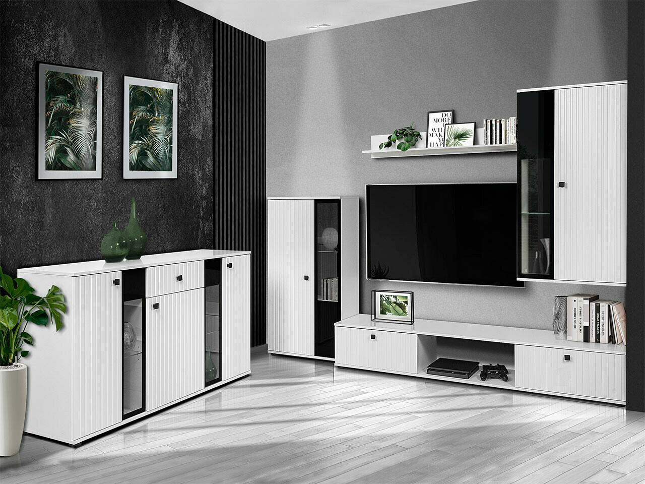 Woonkamerset Tucson 169 (Wit)