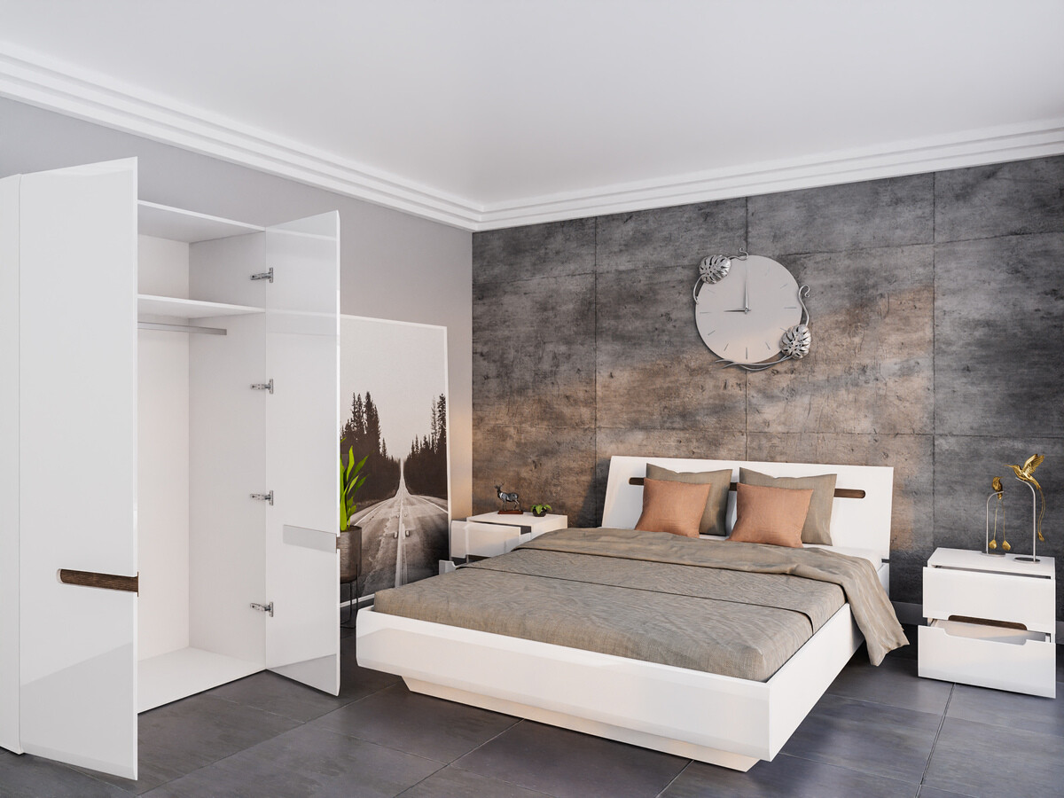 Slaapkamer set Serveso 136