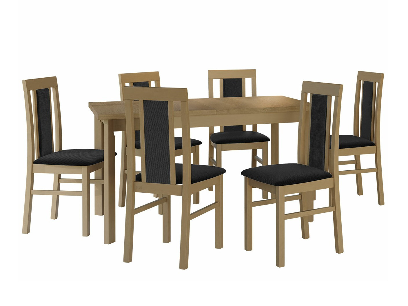 Eetkamerset Victorville 293 (Sonoma eik)