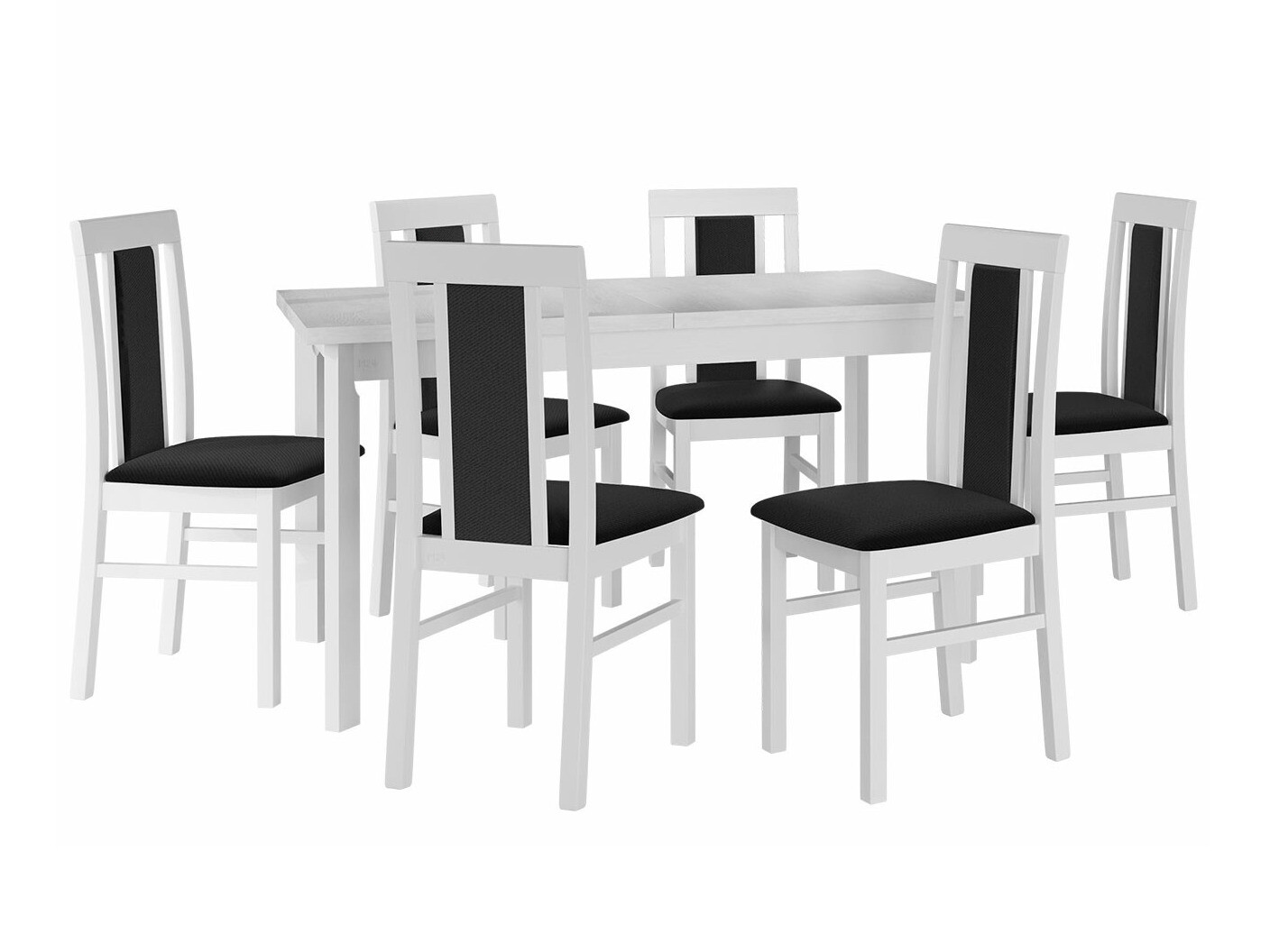 Eetkamerset Victorville 293 (Wit)