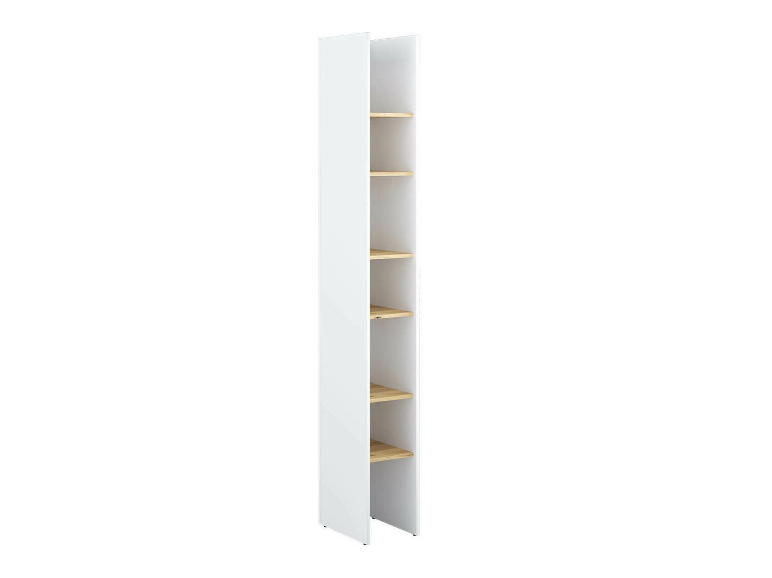 Boekenkast Concept Pro Lenart VII (Wit + Artisan eiken)