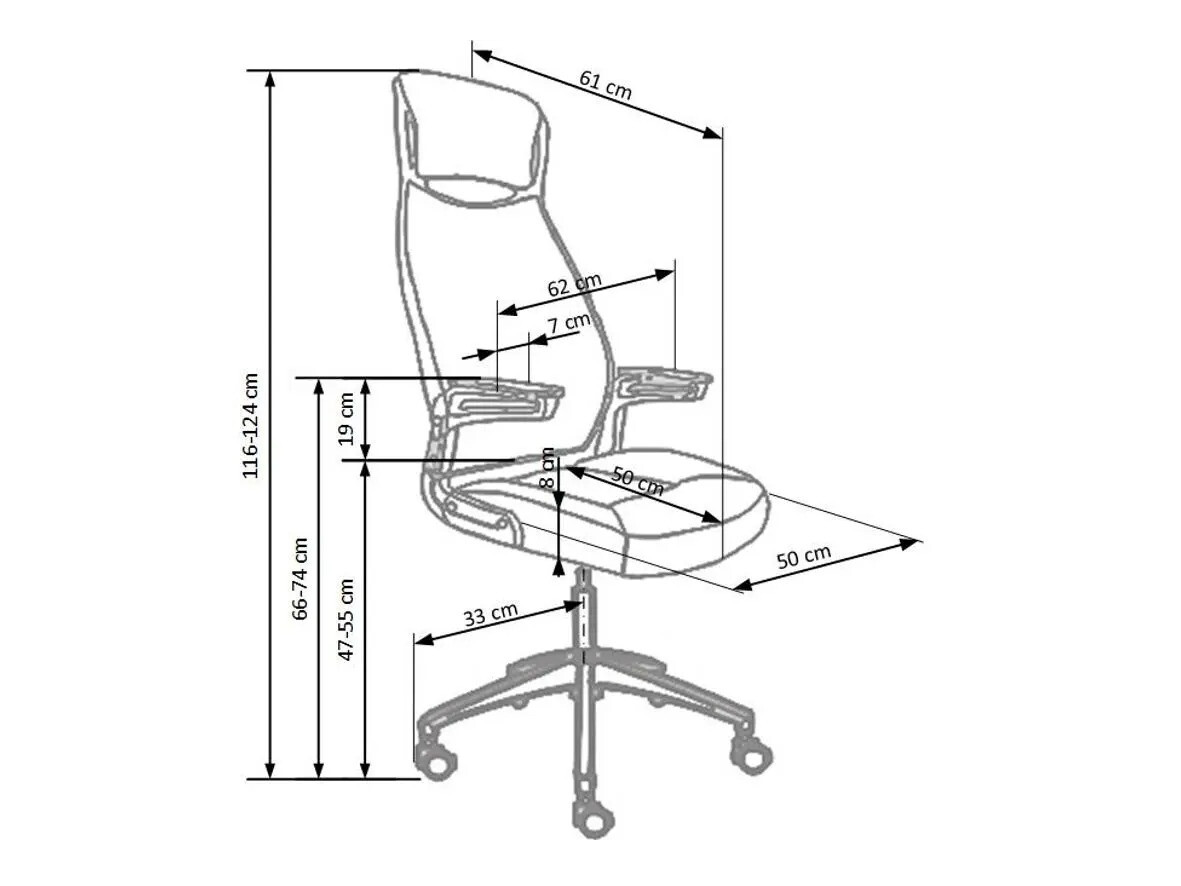 Bureaustoel Houston 245