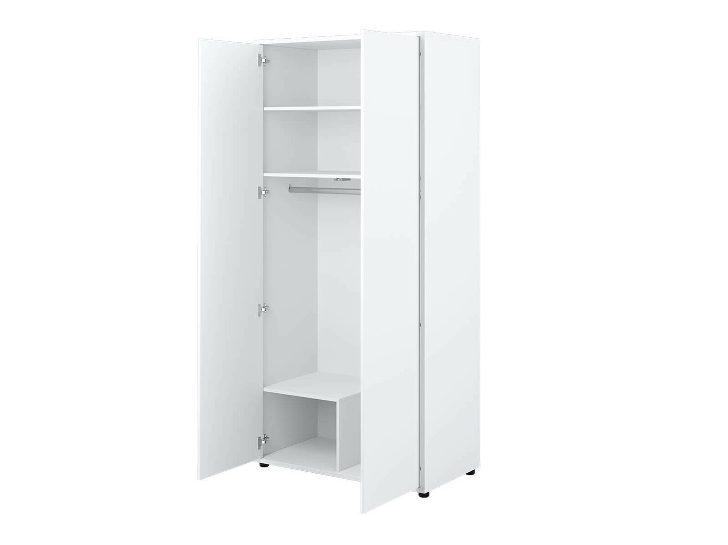 Kledingkast Concept Pro Lenart (Wit)