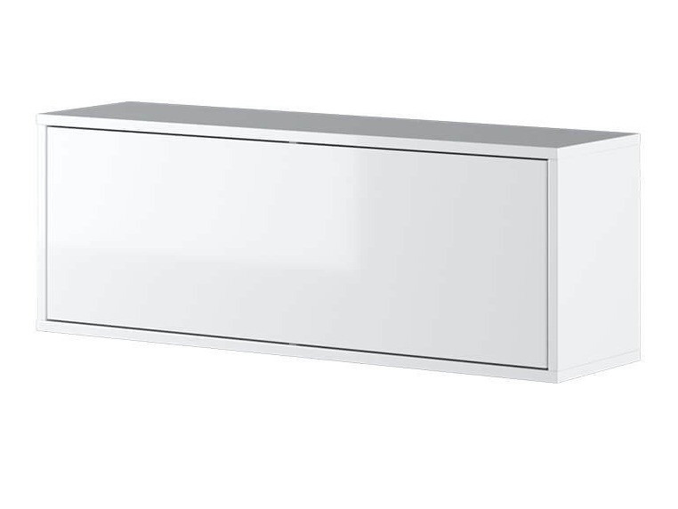 Wandkast Concept Pro Lenart II (Glanzend wit + Wit)