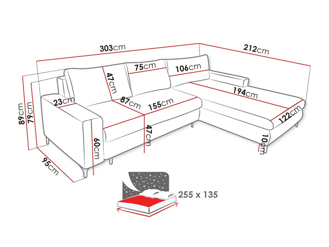 Hoekbank Lincoln 175 (Barrel 21)