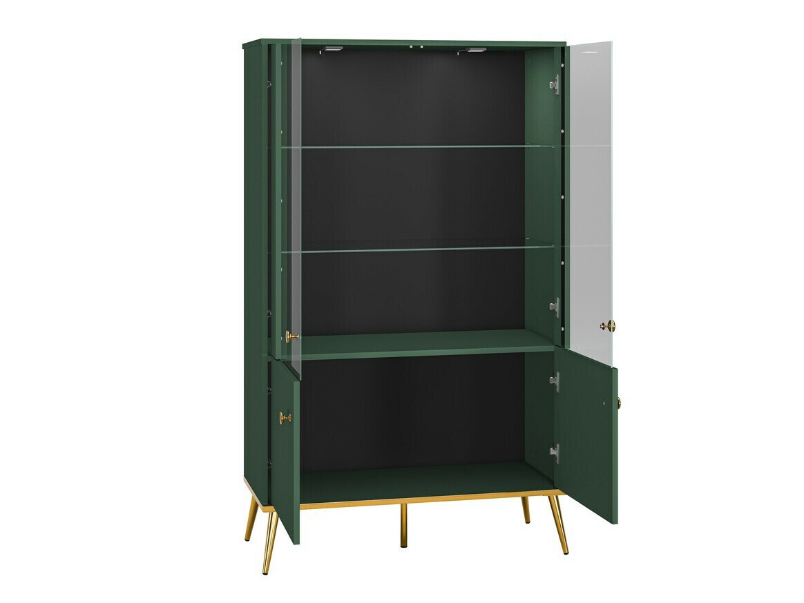 Woonkamerset Flonovu 109 (Donkergroen + Gouden)