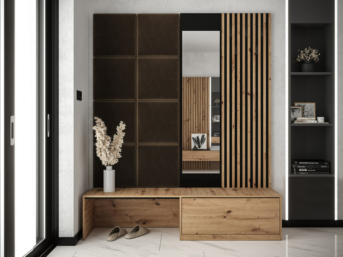 Gangmeubelset Fabor (Artisan eiken + Manila 04)