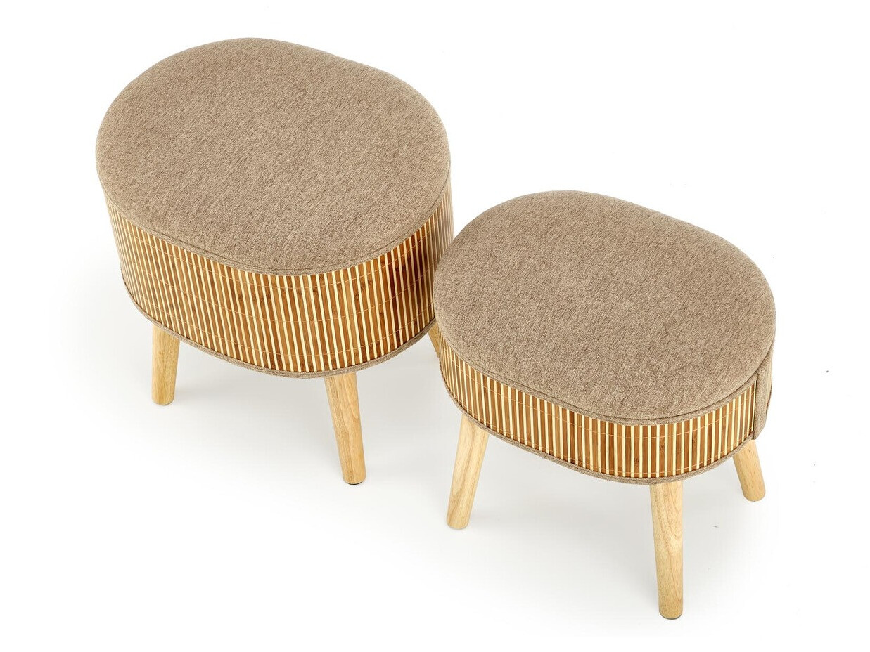 Set poefs Houston 1407