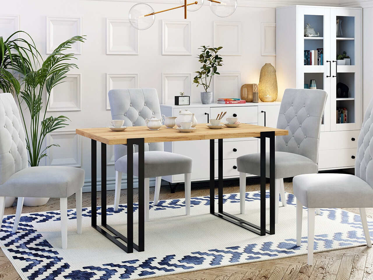 Tafel Comfivo Sors (Bruin + Zwart)