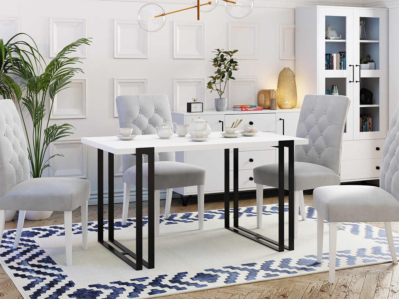Tafel Comfivo Sors (Wit + Zwart)