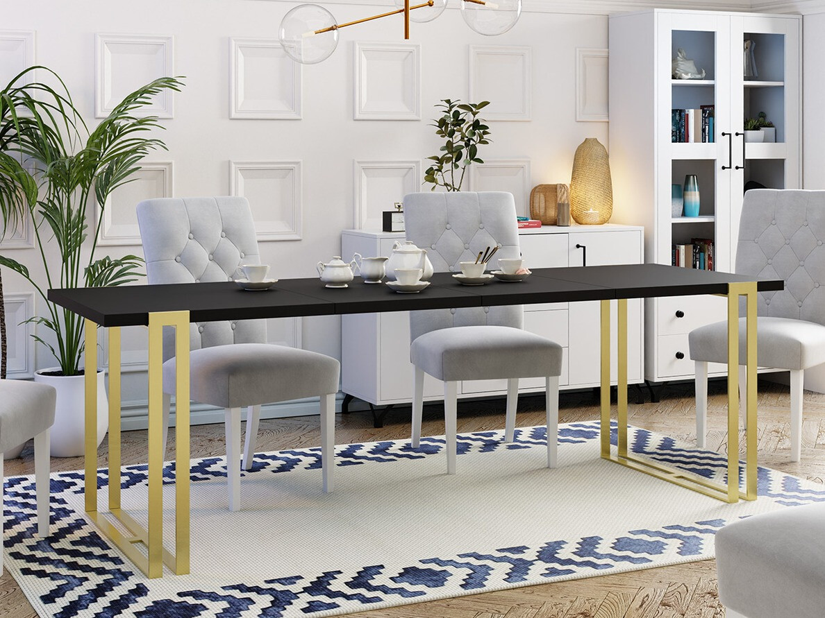 Tafel Comfivo Sors (Zwart + Gouden)