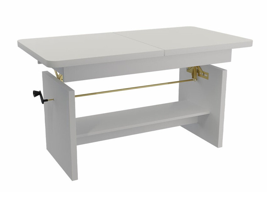 Transformeerbare salontafel Stanton 108 (Wit)