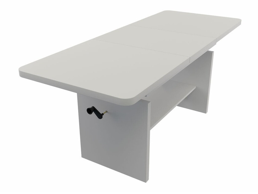 Transformeerbare salontafel Stanton 108 (Wit)