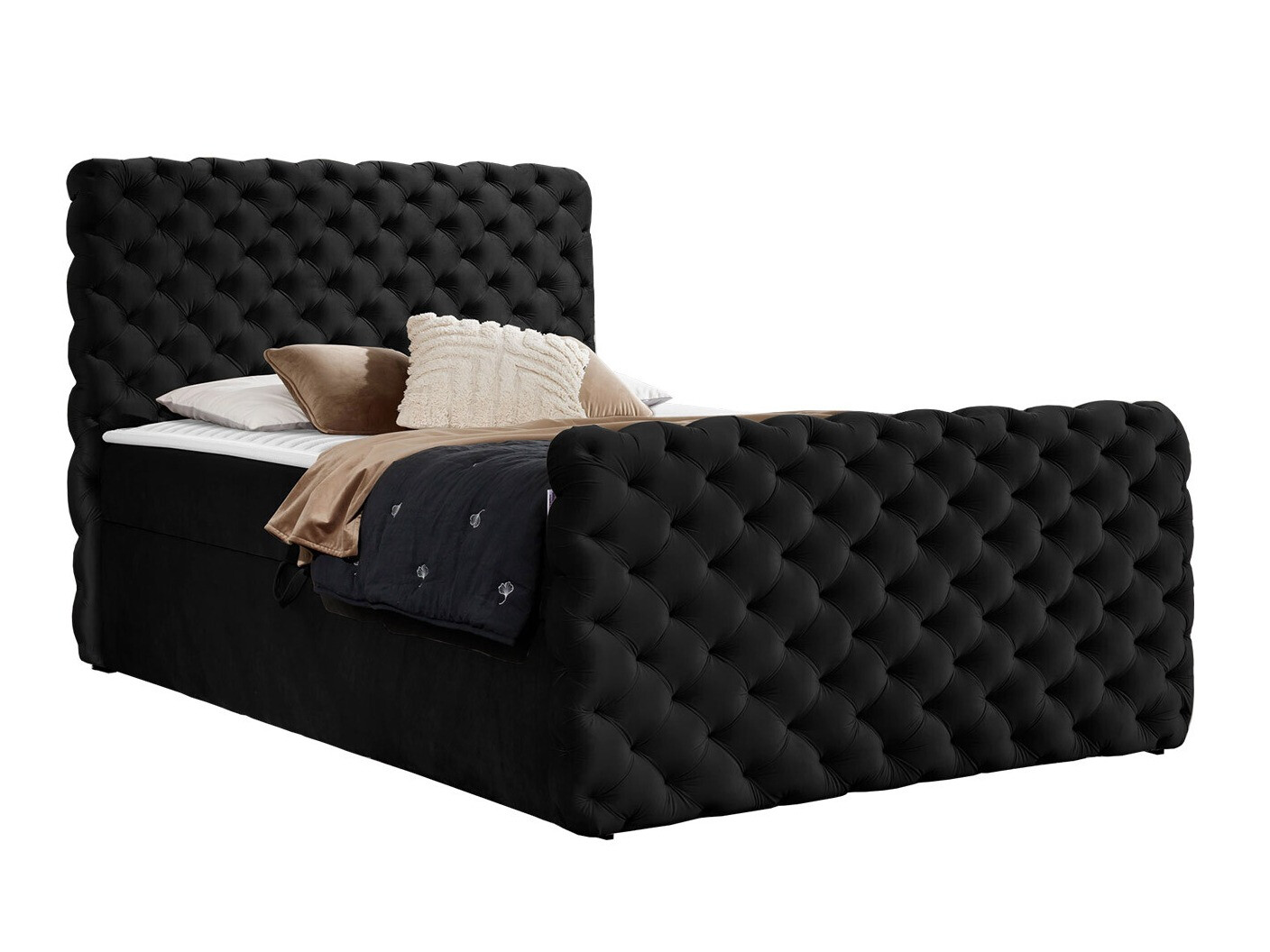Boxspring Baltimore 186 (Velluto 20)