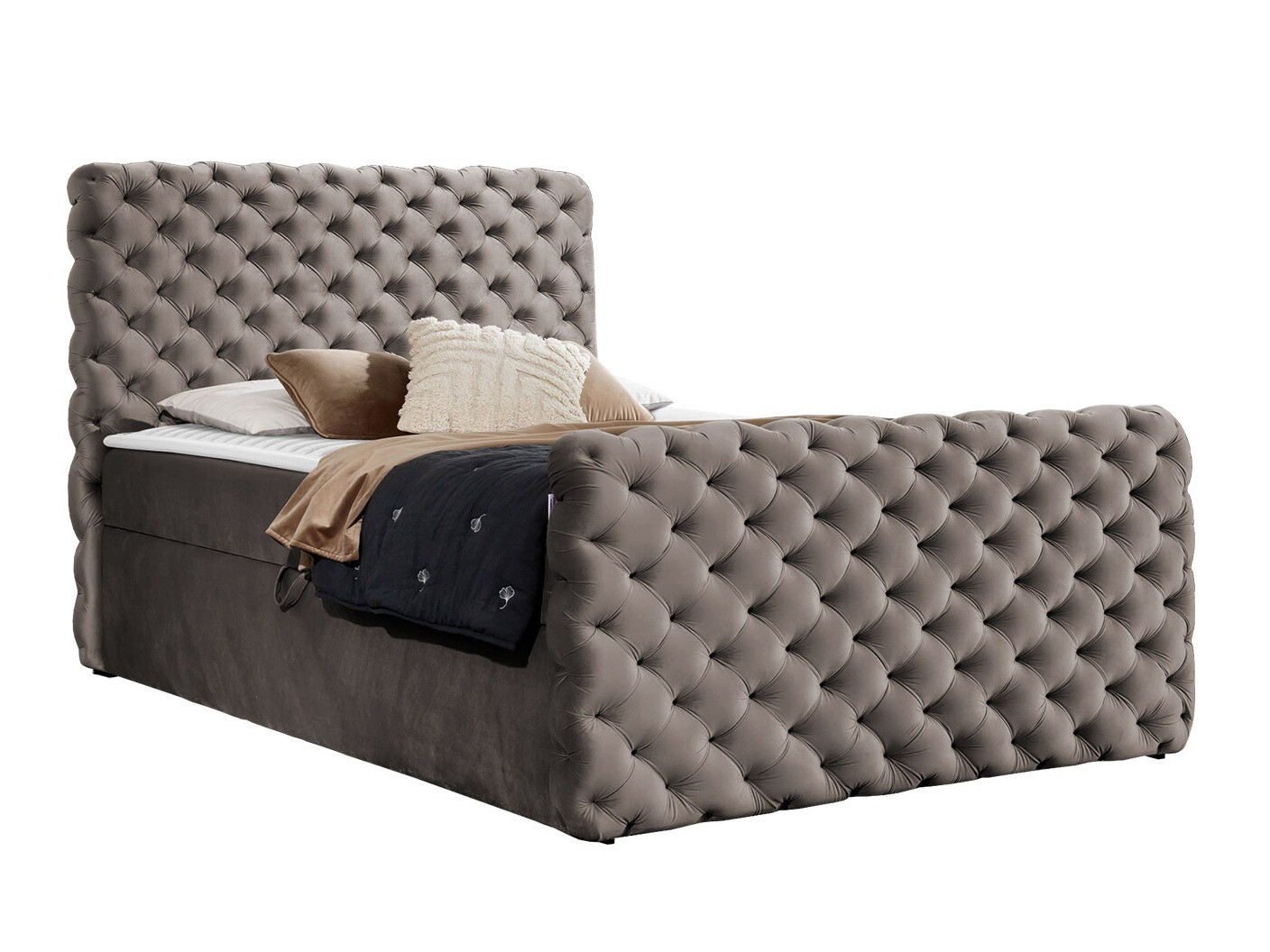 Boxspring Baltimore 186 (Velluto 29)