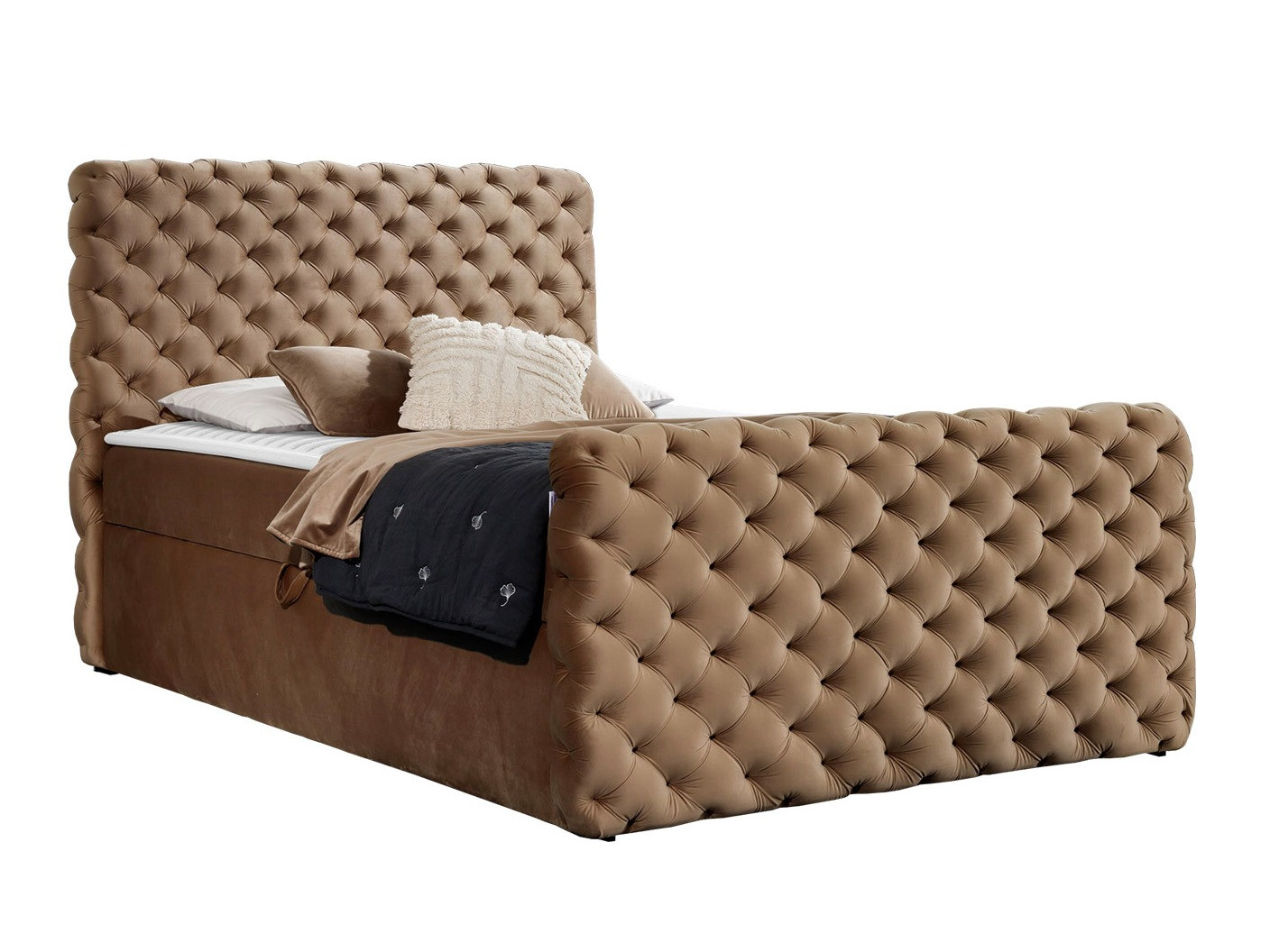 Boxspring Baltimore 186 (Velluto 30)