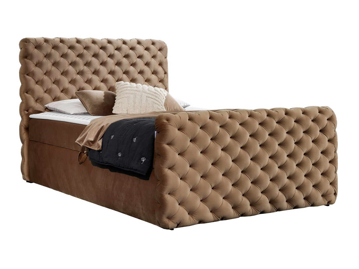 Boxspring Baltimore 186 (Velluto 30)
