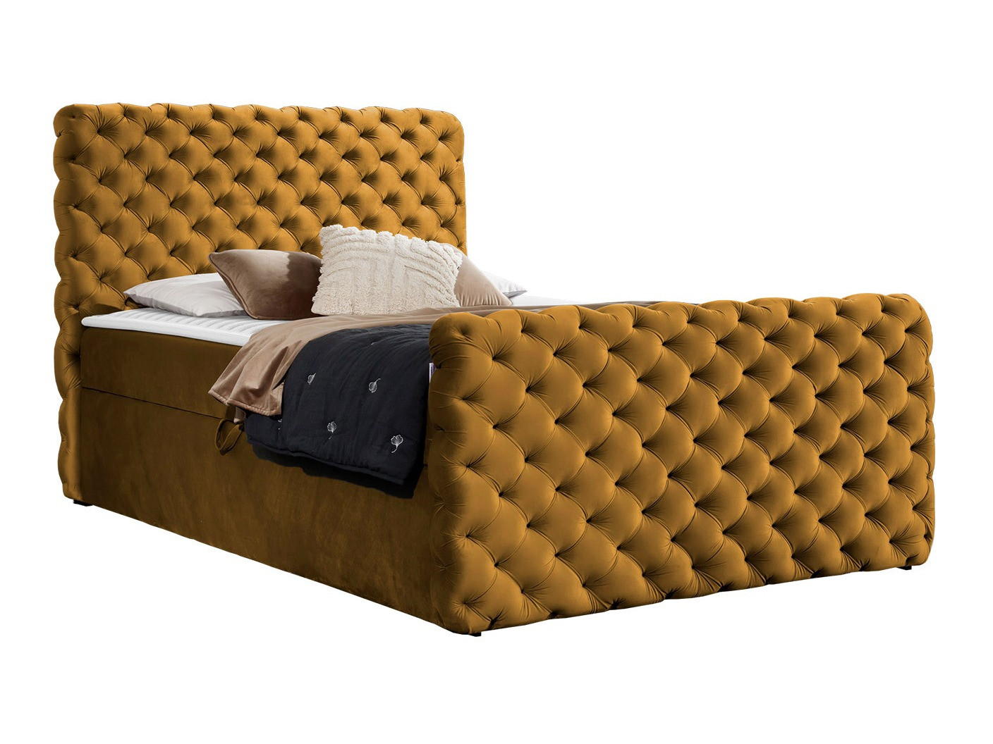 Boxspring Baltimore 186 (Velluto 8)