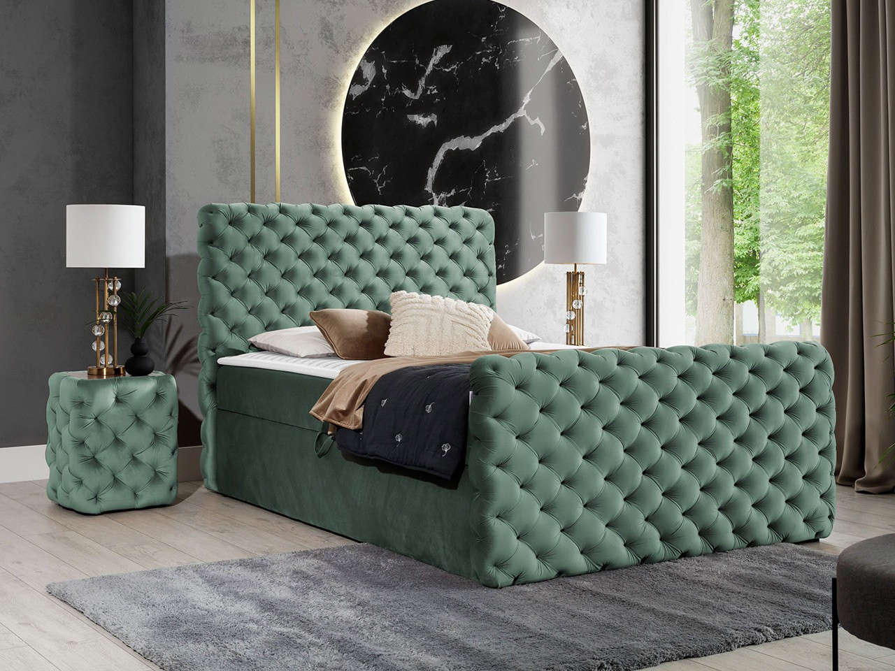Boxspring Lac I (Velluto 13)