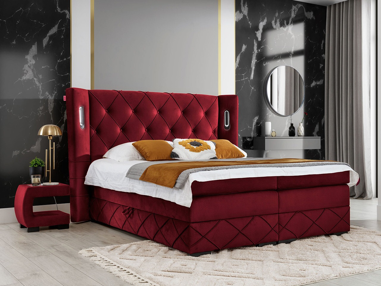 Boxspring Baltimore 187 (Kameleon 59)