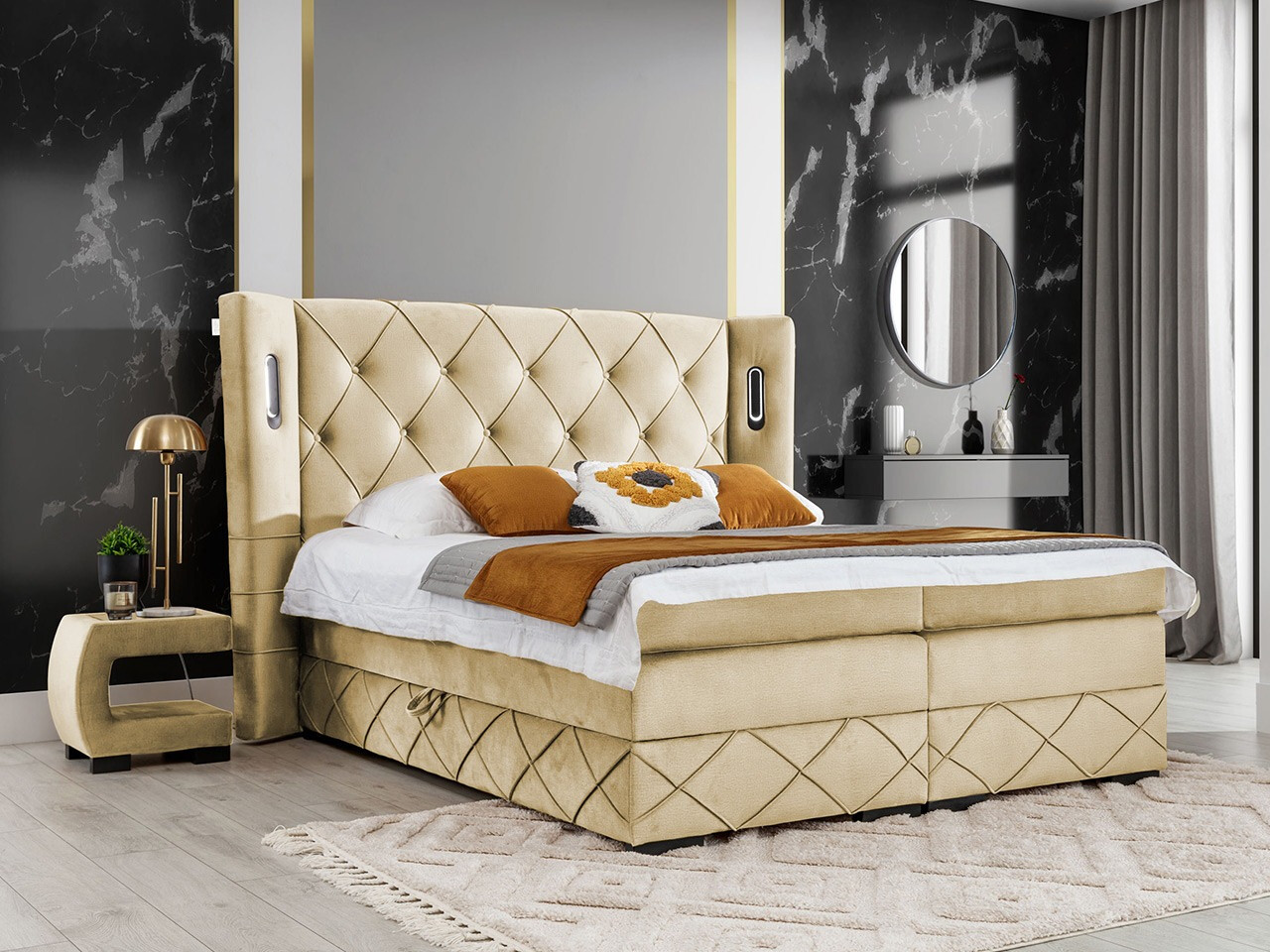 Boxspring Historia (Kameleon 04)