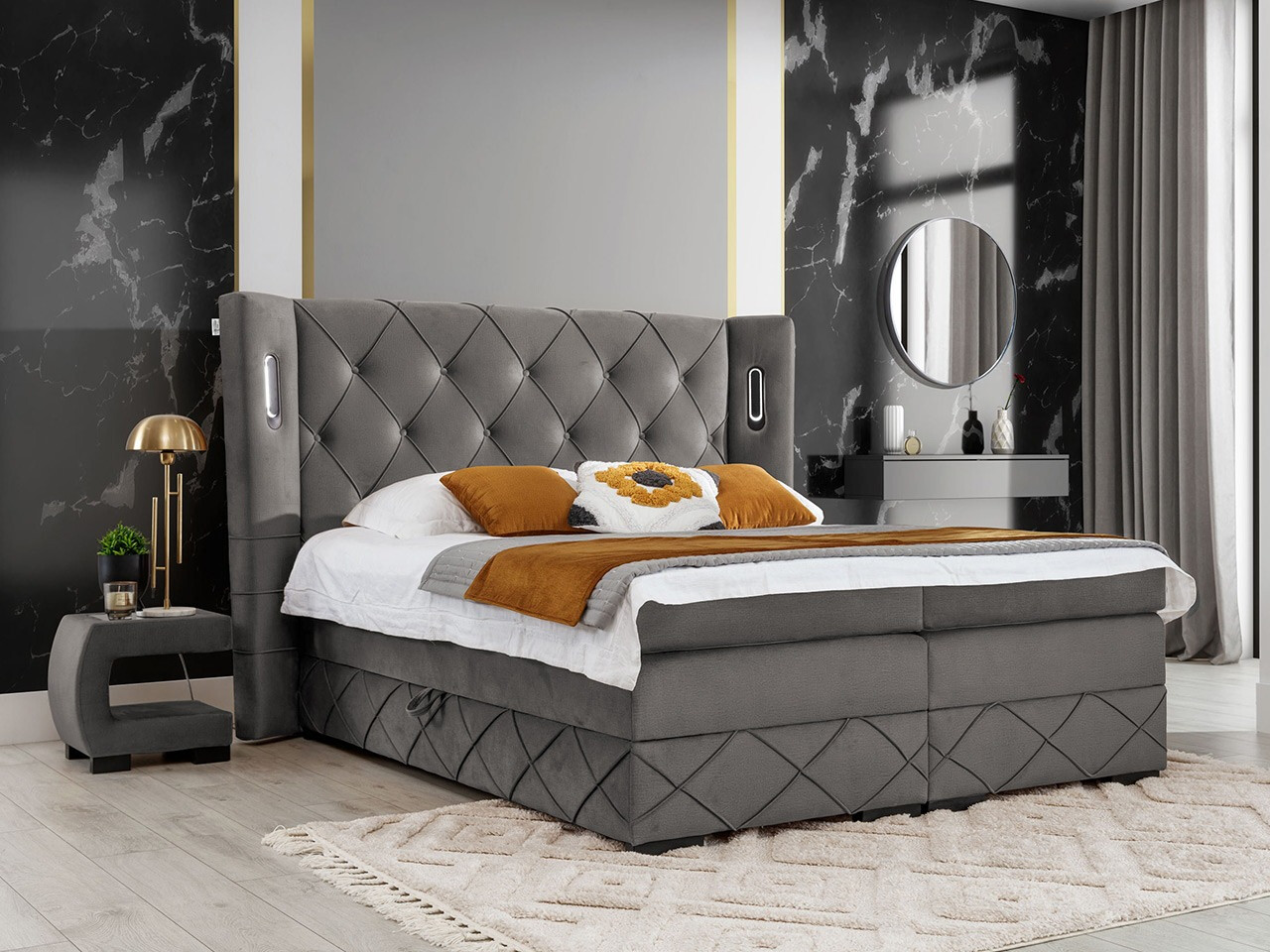 Boxspring Historia (Kameleon 92)