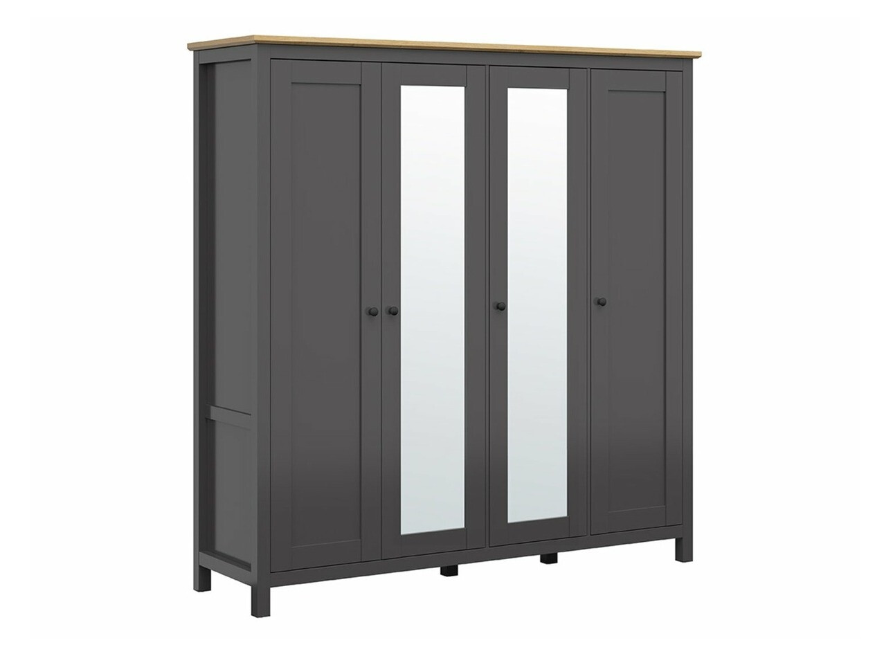 Kledingkast Sordoro 133 (Grafiet + Artisan eiken)