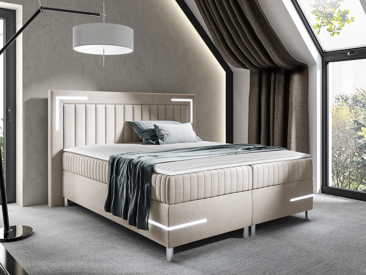 Boxspring Baltimore 188 (Fresh 1)