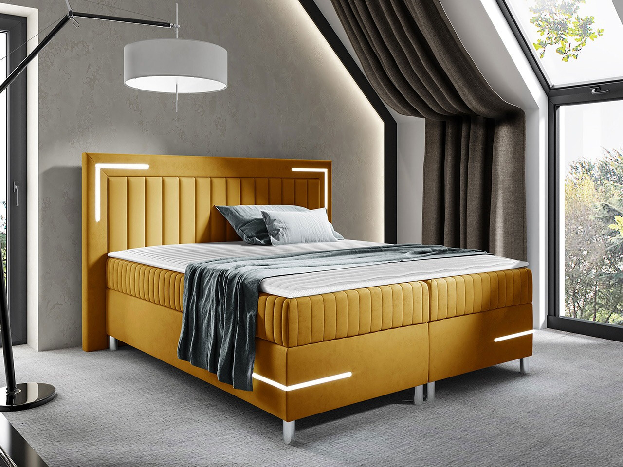 Boxspring Baltimore 188 (Fresh 37)