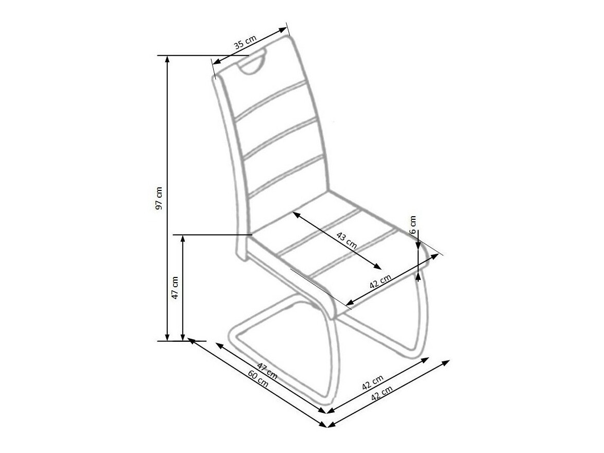 Stoel Houston 255 (Grijs)
