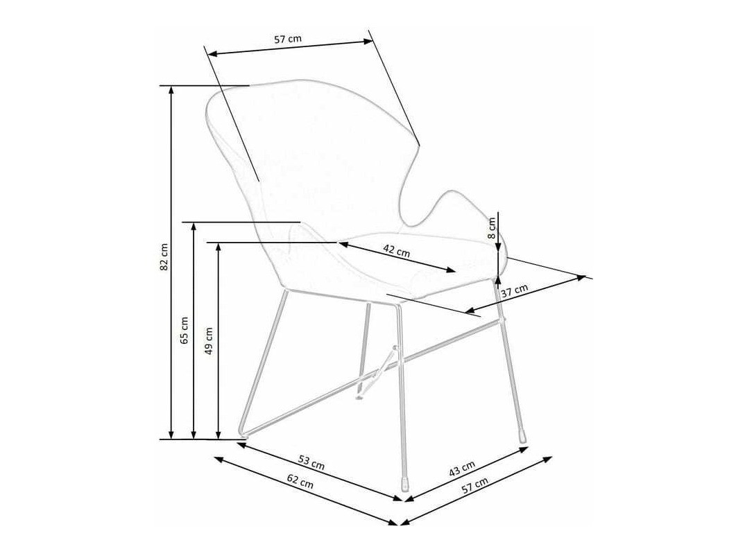 Stoel Houston 941 (Donkergroen)