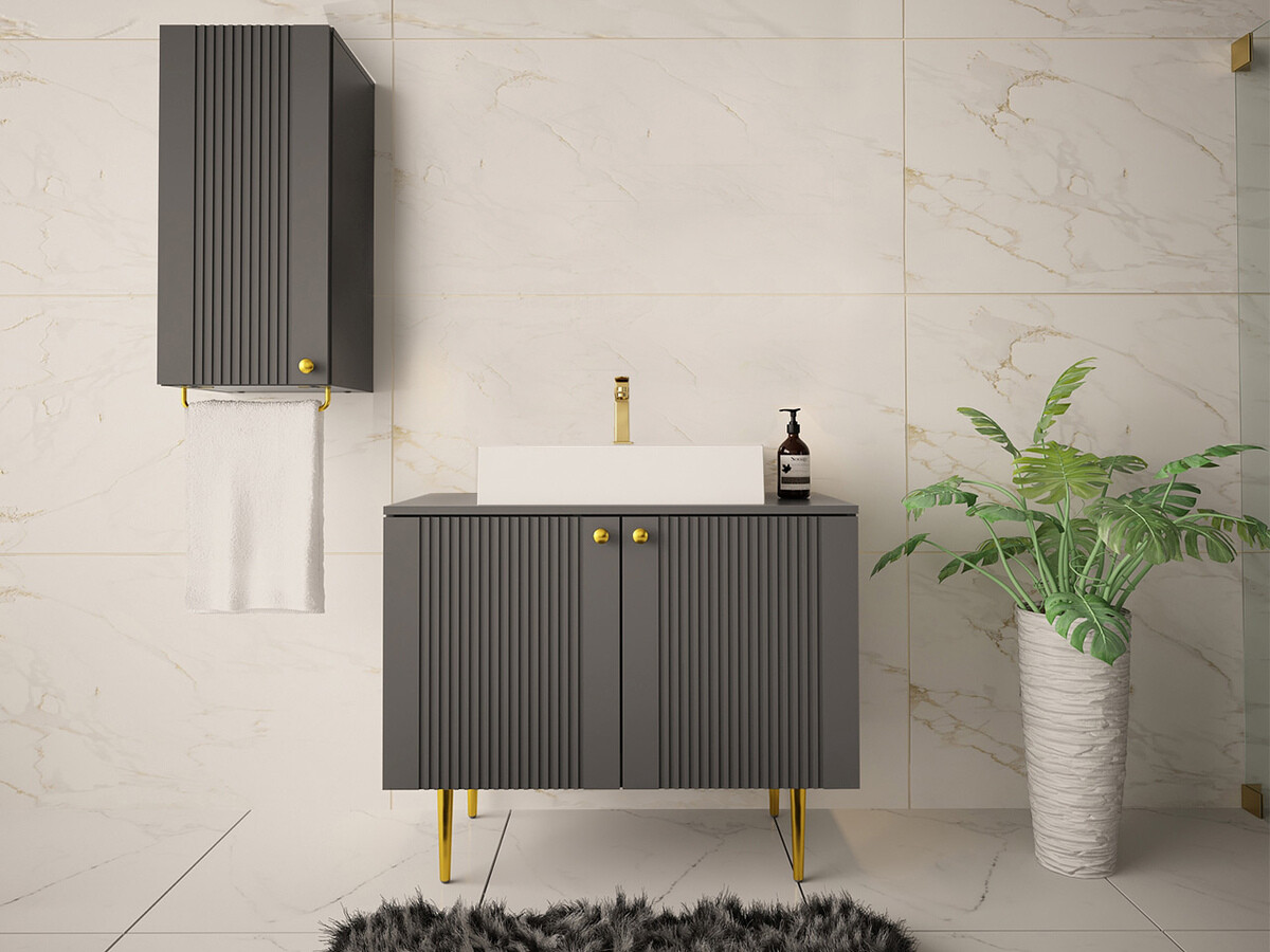 Badkamerset Merced P106 (Grijs)