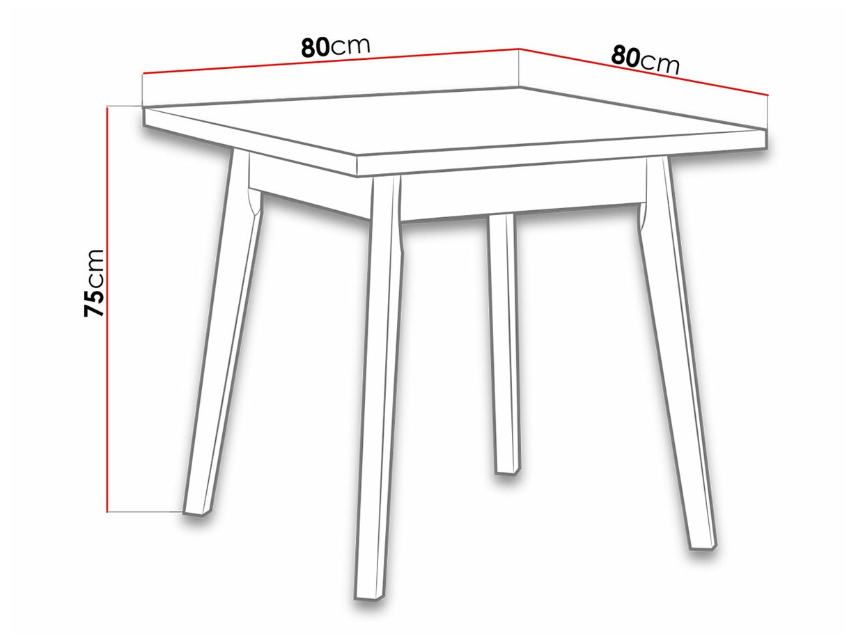 Tafel Victorville 127 (Sonoma eik)