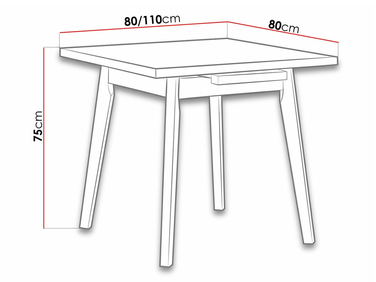 Tafel Victorville 183 (Sonoma eik)