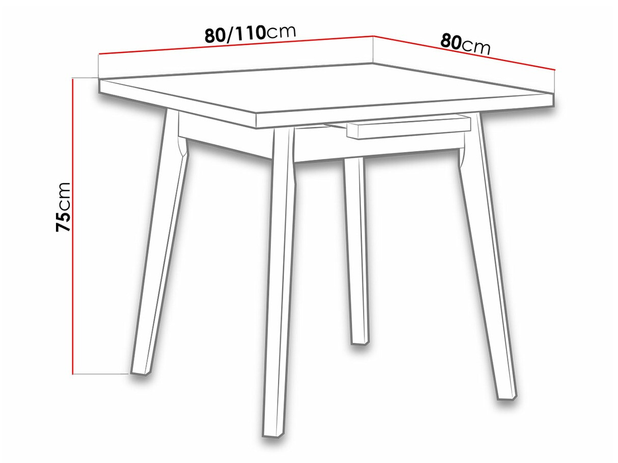 Tafel Victorville 183 (Wit)