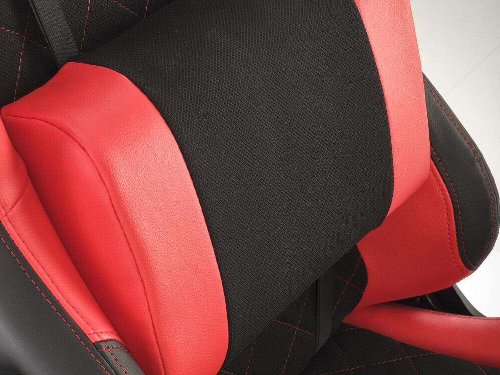 Gamingstoel Houston 1431 (Zwart + Rood)