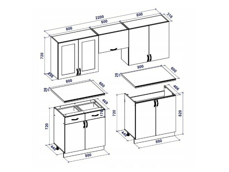 Keukenset Houston Lumen I