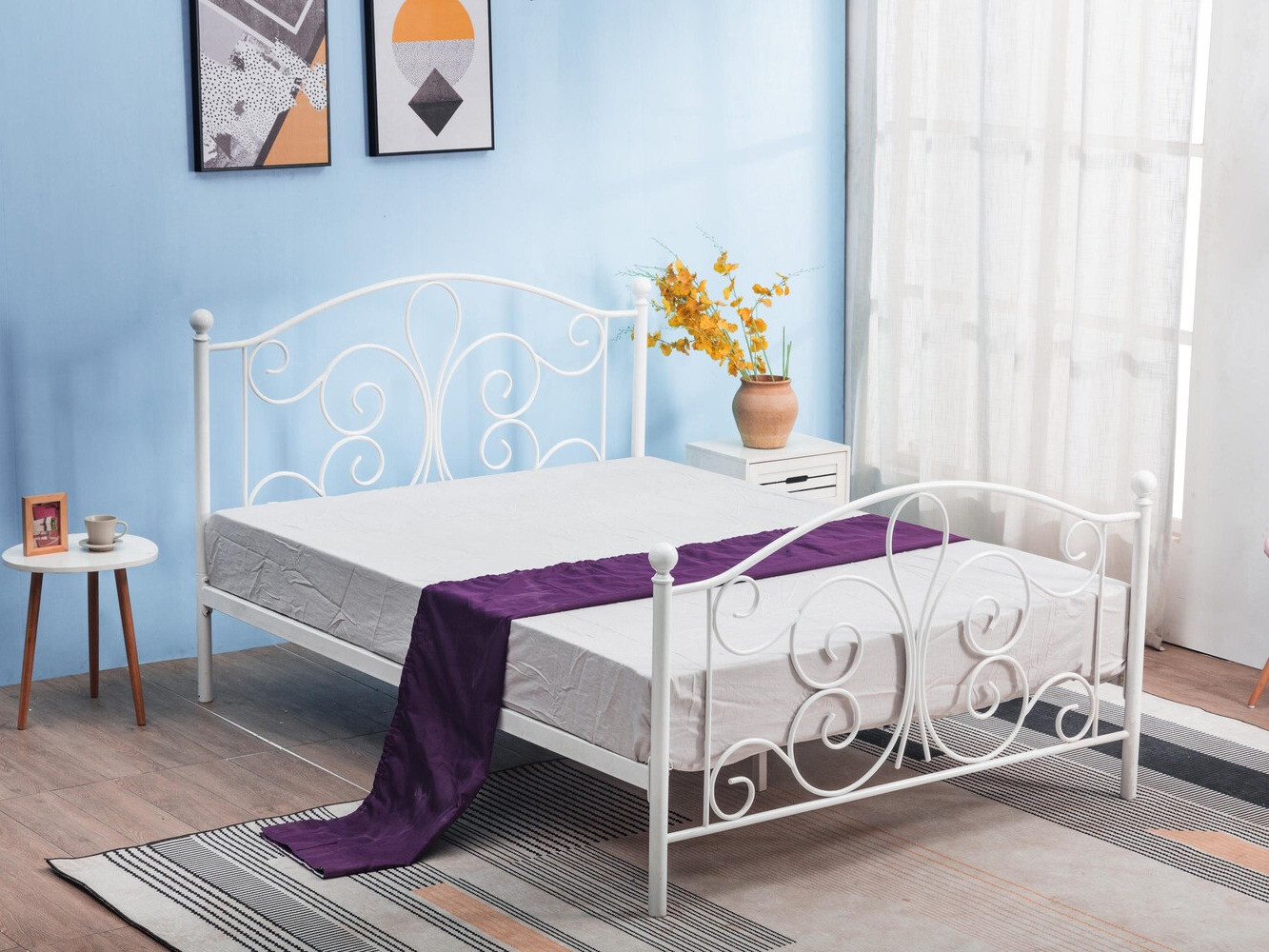 Bed Houston 1355 (Wit)