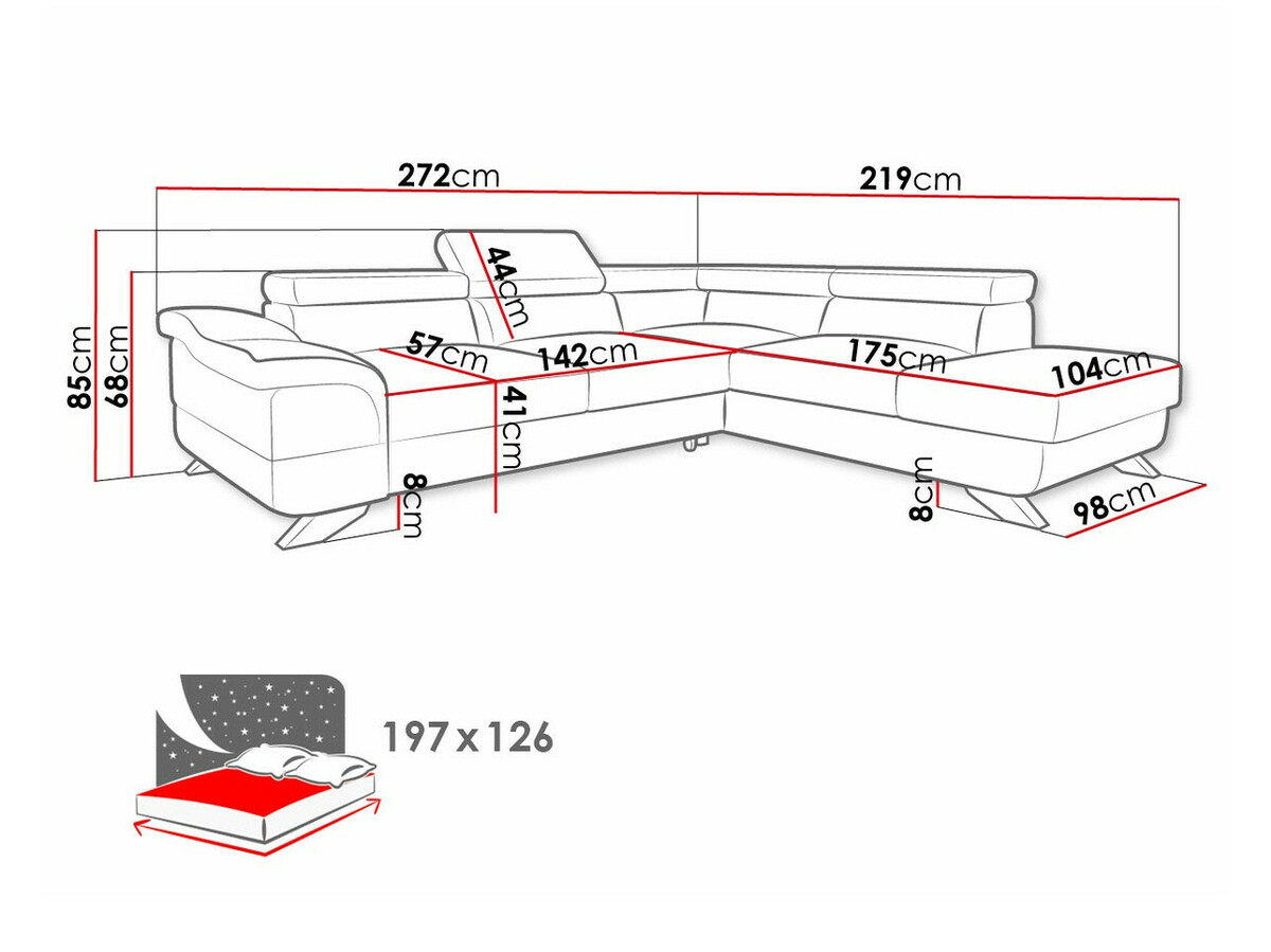 Hoekbank Lincoln 102 (Inari 94)