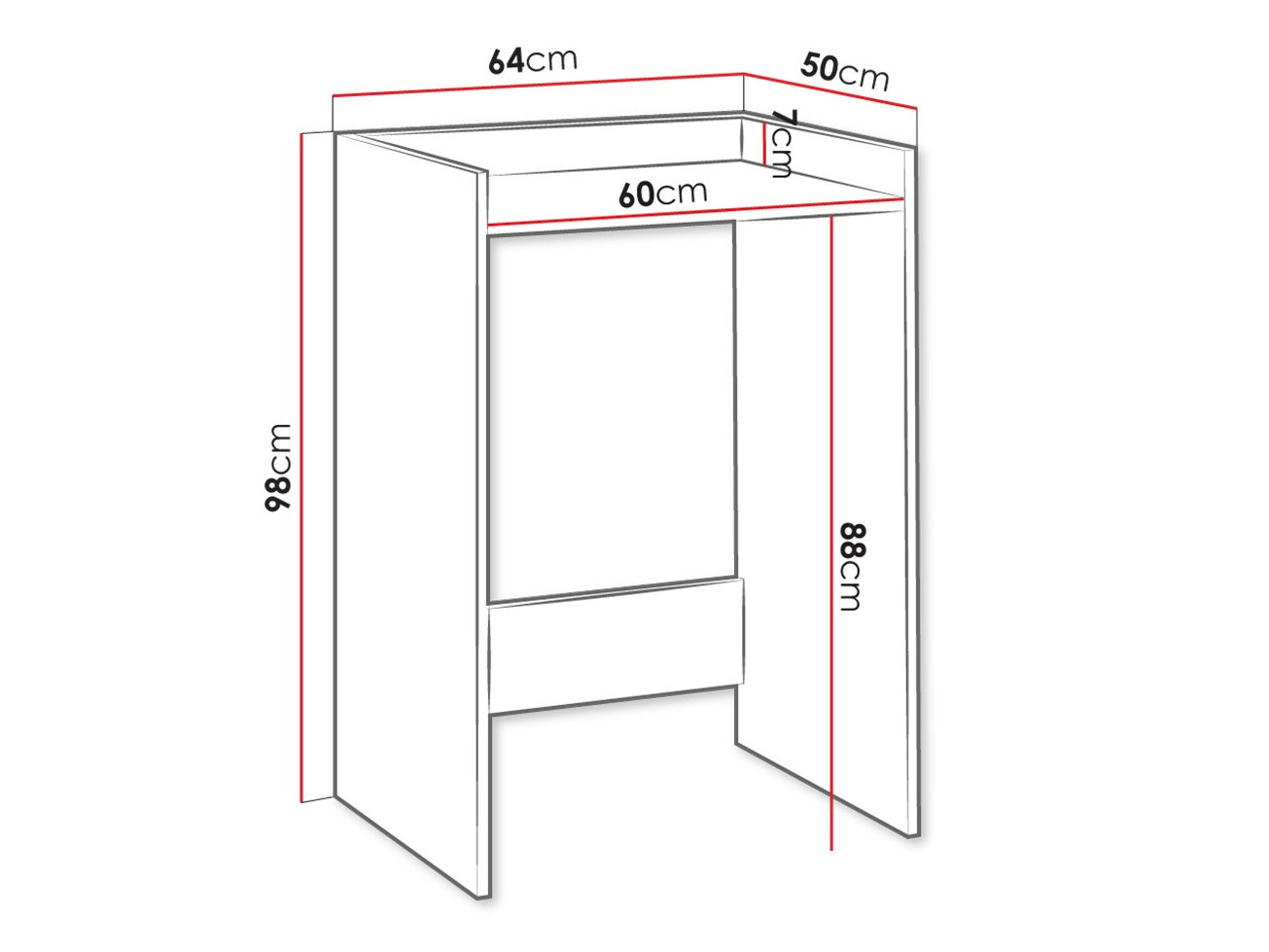 Badkamerplank Mandeville 112